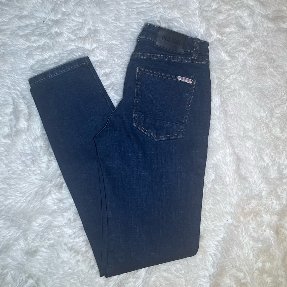 Hudson dark blue girls denim jeans size 14